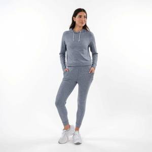 Sudadera con capucha de rendimiento para mujer que absorbe la humedad, transpirable y ligera para correr, gimnasio y fitness - Product Image 1