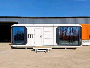 Casa Móvil Moderna de Lujo, Hotel Cápsula Espacial, Cabaña Prefabricada Modular de Acero con Cocina y Diseño Moderno de Lujo - Product Image 6