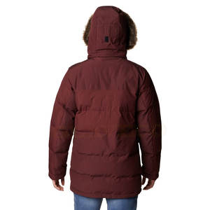 Parka d'hiver pour homme à capuche, coupe ajustée, marque privée, avec fermeture éclair intégrale, imperméable et respirant, couleurs et logo personnalisés - Product Image 4