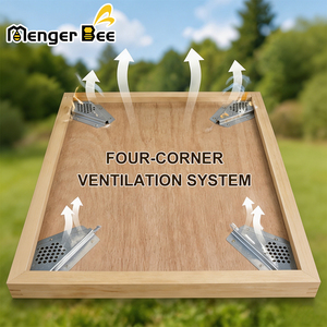 Nueva Cubierta Interior Profesional Langstroth para Escape de Abejas, Tablero de Madera, Equipo de Apicultura Menger Bee, 6 Meses de Garantía, Suministro de Fábrica - Product Image 6