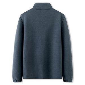 เสื้อฮู้ดซิปผ้าฟลีซจากโรงงาน รุ่นฤดูใบไม้ผลิ-ฤดูใบไม้ร่วง ปี 2026 ไซส์พลัส เสื้อโค้ทและเสื้อฮู้ดลำลองสำหรับผู้ชาย - Product Image 2