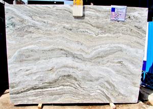 Azulejo pulido de granito de piedra natural marrón fantasía y diseño moderno de losa grande para suelo de cocina y baño de calidad superior - Product Image 4