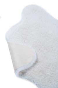 Vente en gros de tapis en peluche de qualité supérieure lapin blanc, tapis bas quantité minimale de commande fabriqué en Turquie, prière à la maison, porte de couleur unie de style scandinave - Product Image 4