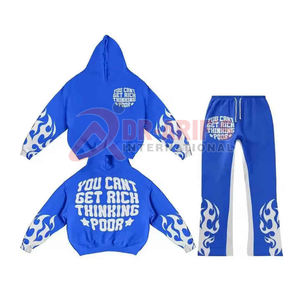 Chándal unisex de algodón 100% de peso pesado, sudadera con logotipo personalizado para Jogger Essentials, Sudadera con capucha, unisex de alta calidad - Product Image 1