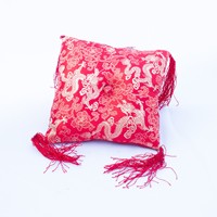 Coussin décoratif en soie tissée, coussins de canapé et de lit écologiques, ensemble de coussins personnalisables, couleurs au choix, amovibles et lavables, rembourrage 100% soie
