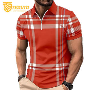 Haute qualité hommes pour polo dernière conception respirant tenue décontracté bas quantité minimale de commande personnalisé grande taille Options personnalisables - Product Image 1