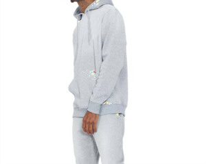 Trajes de sudor apilados Flare lavados con ácido para mujeres y hombres: cómodos, de cintura alta y a la moda - Product Image 4