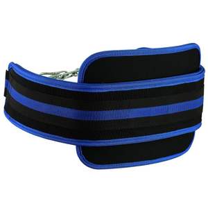 2025 entrenamiento levantamiento de pesas culturismo Dip Belt con entrenamiento físico de alta calidad al por mayor cinturón de inmersión de gimnasio - Product Image 1