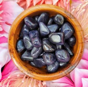 Vente en gros de belles pierres naturelles polies en lolite de haute qualité cristaux de pierres précieuses de guérison en vrac - Product Image 3