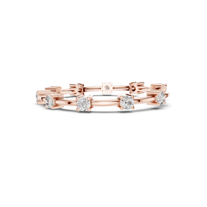 Bracelet en diamant de laboratoire 5,6 CT, diamant CVD VVS-VS-EF, or 18 carats, 14 carats, 10 carats et argent 925, options or rose, or jaune, or blanc - Product Image 6