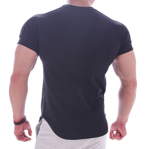 Vente en gros de t-shirts personnalisés pour hommes, vêtements de sport, fitness, athlétiques, t-shirts de travail, conception personnalisable vierge - Product Image 3