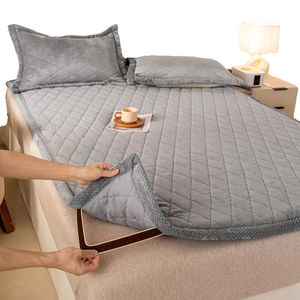 High quality luxury velvet fluffy soft thickened polyester <b>electric</b> heated <b>blankets</b> temperature control fast heating winter use - Product Image 4