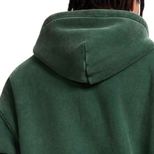 Estilo único Nueva llegada Hombres de moda Lavado ácido Cremallera Sudaderas con capucha Precio barato Ropa de calle Adultos Tamaño Hombres Sudadera con capucha - Product Image 6