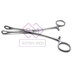 Pinzas Rectas de Acero Foerster de 12 Pulgadas con Mordazas Serradas, Juego de Instrumentos de Accionamiento Manual, Reutilizables, Certificación CE Clase I General - Product Image 5