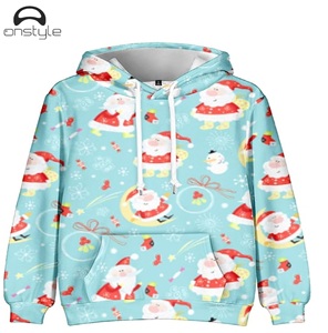 Acid Wash Soft Warm 100% Cotton Unisex Fleece <b>Pullover</b> Hoodie for Winter Holiday Outfit - Product Image 5
