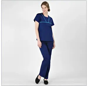 Traje de Médico y Enfermera para Mujer, Conjunto de Uniforme de Enfermería, Traje de Médico Moderno, Fabricante, Venta Al por Mayor - Product Image 3