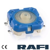 Interruttore Tattile Racon RAFI 1.14.012.503/0000 SMT Gullwing (Z) Terminale Impermeabile in Plastica Struttura Elettronica 1NO Disponibile