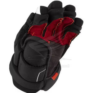 Concevez votre propre logo Gants de hockey sur glace de haute qualité à doigts entiers Respirants Légers Fermeture à boucle et crochet Polyester Fabriqués sur mesure - Product Image 2