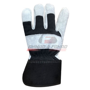 Venta caliente de cuero hecho guantes OEM personalizados guantes de trabajo para la venta 2025 - Product Image 2