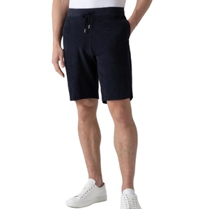 Traje Deportivo de Verano para Hombre de Alta Calidad, Secado Rápido, 100% Algodón, Pantalones Cortos Deportivos con Bolsillo, Diseño Sólido Informal, Cintura Media - Product Image 5
