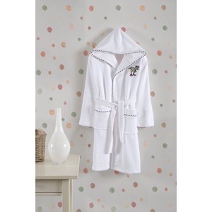 เสื้อคลุมพนักงานเสิร์ฟปักลายไม้ไผ่วาโรลลายการ์ตูนไดโน - Product Image 5