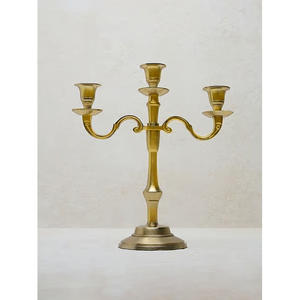 Bougeoirs en laiton vintage pour la maison de mariage et la table Article décoratif Unique et de meilleure qualité Bougeoir - Product Image 6