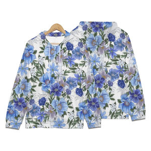 Nuevas sudaderas con capucha con estampado 3D de flores hermosas de otoño para mujer, sudaderas informales a la moda, jerséis con capucha de gran tamaño - Product Image 4