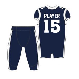 Uniforme de fútbol americano de alta calidad, uniforme deportivo americano, pantalón y camisa de críquet, manga corta, transpirable para hombres - Product Image 2