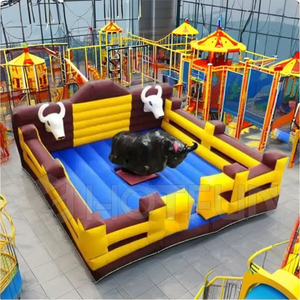 Équipement d'amusement, taureau mécanique, aire de jeux intérieure, petites attractions <span class=keywords><strong>pour</strong></span> <span class=keywords><strong>parc</strong></span> d'attractions, taureau mécanique à vendre - Product Image 1