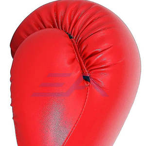 Gants de boxe en cuir de haute qualité, tendance, pour l'entraînement en gros, avec sangle de poignet réglable, antidérapants, personnalisables - Product Image 6
