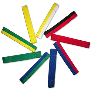 Cinturones de Karate, esteras de artes marciales con logotipo personalizado, cinturón de Judo, venta al por mayor - Product Image 5