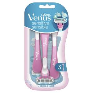 Gillette Venus Comfortglide-Maquinilla de afeitar de 3 hojas para mujer con 2 recambios - Product Image 1