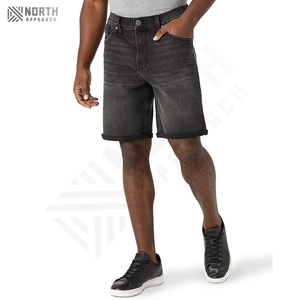 Shorts de Mezclilla de Color a la Venta al por Mayor, de Alta Calidad y Precio Económico, Shorts de Mezclilla Bordados Desgastados para Hombre, Deportivos, de Verano - Product Image 4