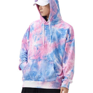 Sudadera con capucha con tinte de corbata unisex, Jersey de algodón pesado de alta calidad, ropa de calle personalizada para hombres, sudaderas con capucha y sudaderas con estampado digital - Product Image 4