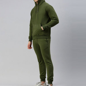 Customized Logo Printing Winter Hooded Men Tracksuits 100% Cotton Breathable Lightweight Training Jogging Wear Premium Quality - Product Image 2