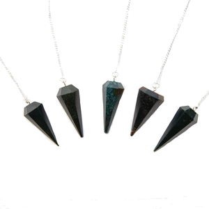 หินคริสตัลธรรมชาติรูปทรงกรวย Dowsing ลูกตุ้มสำหรับ reiki บำบัด - Product Image 6