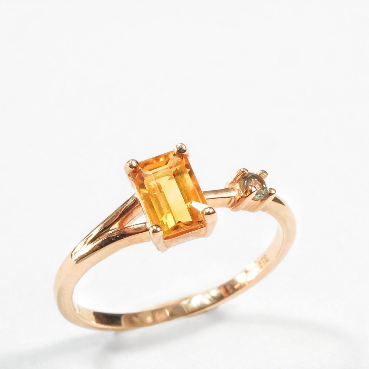 ซิทรีน &amp; กรีนแซฟไฟร์