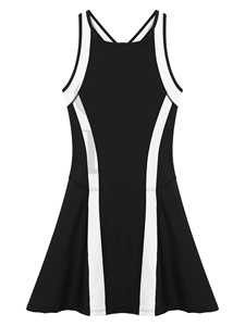 Uniformes de Tenis con Estampado por Transferencia de Calor al por Mayor para Mujer, Uniformes de Equipo Personalizables Transpirables que Absorben la Humedad en la Parte Delantera - Product Image 3