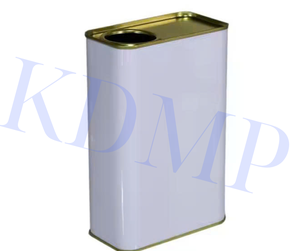 Conteneur d'emballage d'additif de peinture chimique industrielle à base d'eau pour huile lubrifiante avec poignée en métal carrée 1L impression personnalisée - Product Image 6