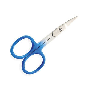 Ciseaux à ongles avec lames incurvées fines et tranchantes 3.5 "Ciseaux/ciseaux à cuticules en acier inoxydable à haute teneur en carbone - Product Image 1