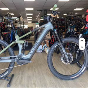 Bicicleta eléctrica de montaña Sales Cube Stereo Hybrid 160 HPC Race 750 E-MTB 29'' con motor y suspensión completa - Product Image 1