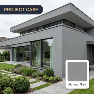 Pintura para Paredes Exteriores, Efecto Granito Líquido, Revestimiento Impermeable, Diseño Personalizado OEM para Edificios, Aplicación en Aerosol - Product Image 6