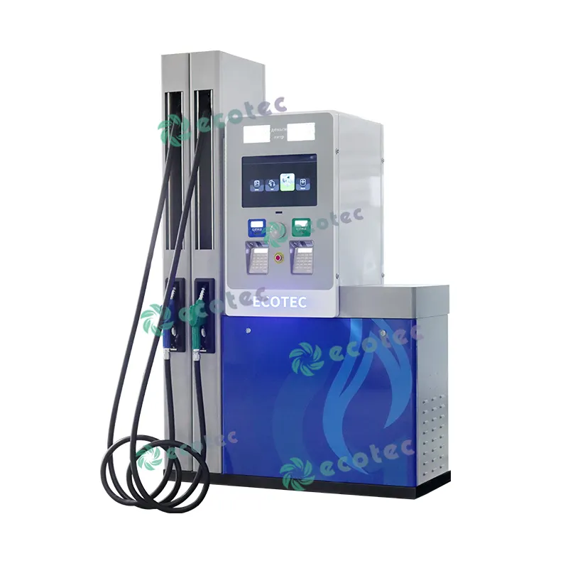 Ecotec High Quality Tatsuno Two Nozzles Fuel Dispenser for Gas Station