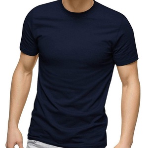 100% algodón hombres camiseta fábrica al por mayor cantidad personalizada camiseta hombres camiseta para la venta manga corta cuello redondo sólido Casual - Product Image 3