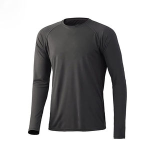Men's Latest Durable Polyester Dry-Fit <b>Fishing</b> Shirt Breathable Long Sleeve Quick Dry UV Protection UPF 50 Solid <b>Fishing</b> Wear - Product Image 2