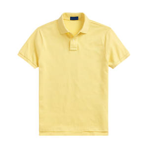 Polos Premium para hombre 2025 de manga corta con tela de calidad y logotipo personalizado camisas transpirables para una comodidad de moda en oferta - Product Image 1