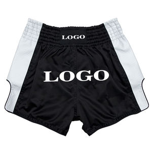 Top Quality Mixed Martial Arts Training Wear Muay Thai <b>Shorts</b> <b>MMA</b> Kickboxing Competition <b>Shorts</b> Customized Logo Muay Thai <b>Shorts</b> - Product Image 6