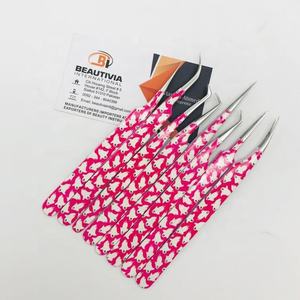 Wholesale Private Label Sustainable Steel False <b>Eyelash</b> <b>Applicator</b> with Pointed Tip Lash <b>Applicator</b> - Product Image 3