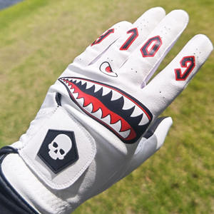 Gants de golf de couleur personnalisée vente en gros à bas prix gants de sport grande taille en cuir respirant léger Super Grip pour droitier - Product Image 1