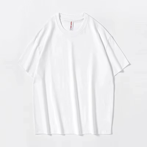 T-shirt en coton uni pour homme, basique, confortable, respirant, personnalisable avec logo - Product Image 3